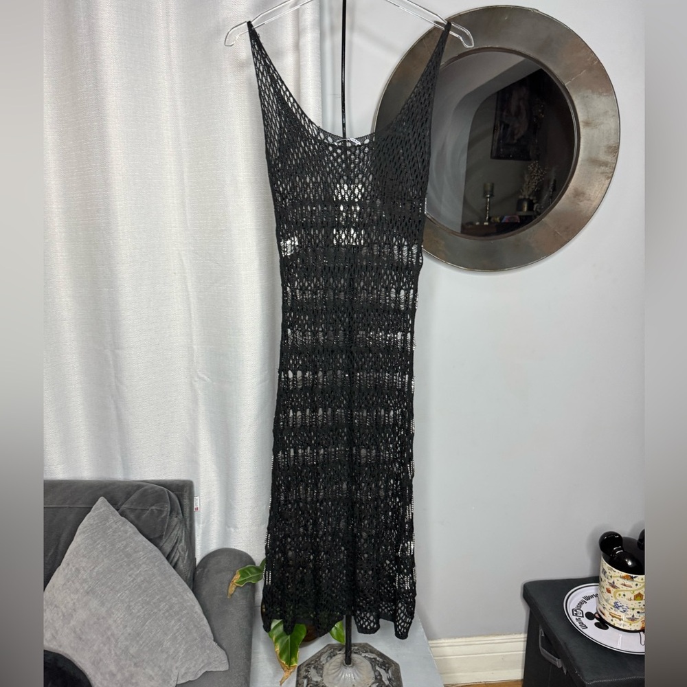 NWT Zara Woman BEADED MESH DRESS Size S Small - Picture 12 of 12